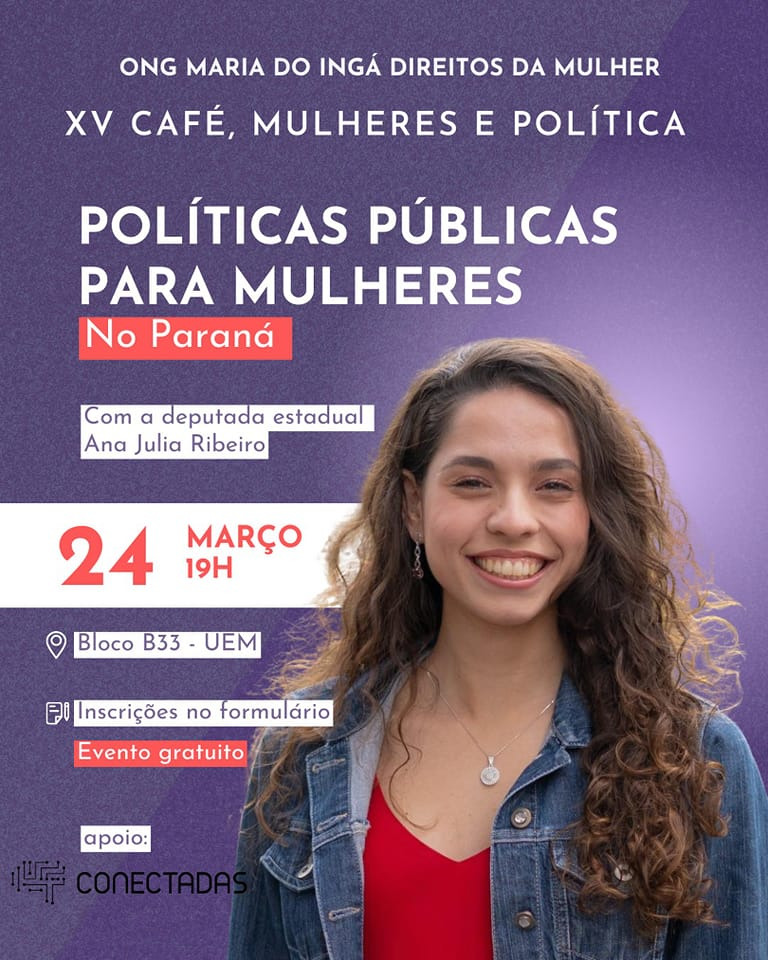 Ong Maria do Ingá realiza o XV Café Mulheres e Política