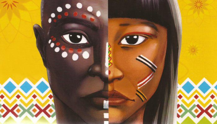 pintura negros e indios