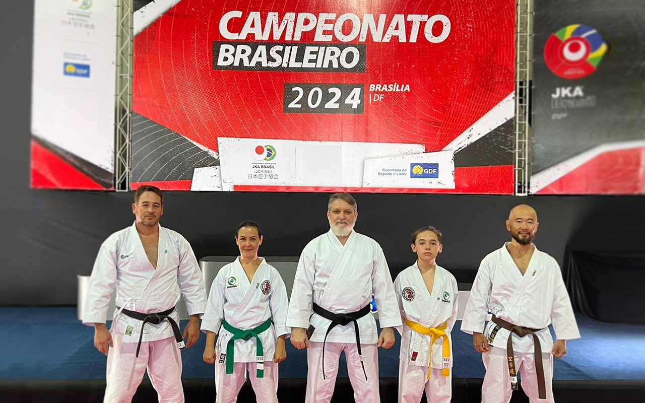 Delegação UEM Campeonato Brasileiro Karatê JKA