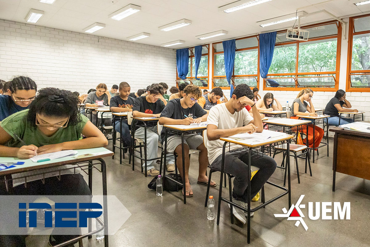 Com vagas para a UEM, Enem começa neste domingo em todo o país