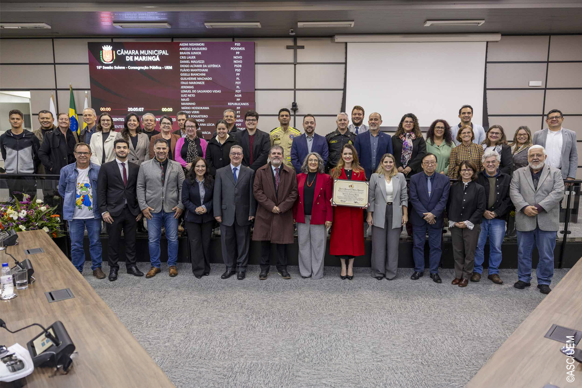 Homenagem camara