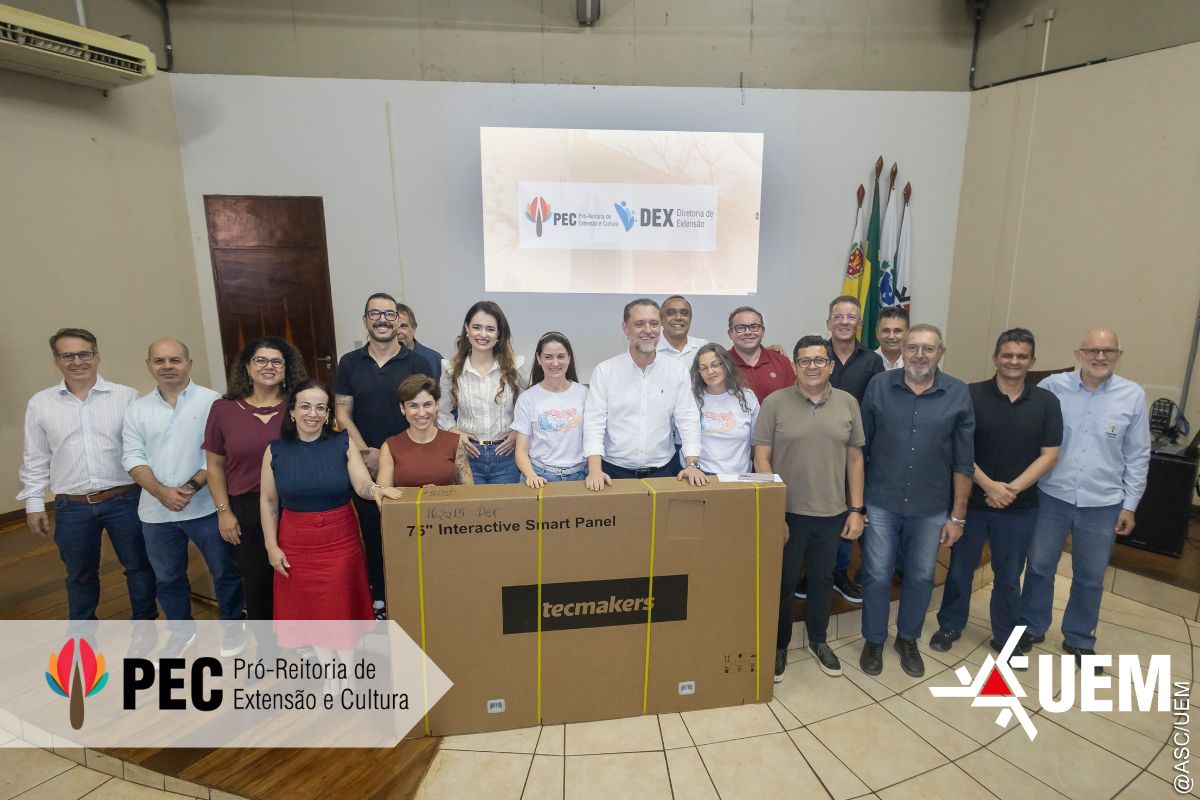 Novos equipamentos fortalecem a&ccedil;&otilde;es de extens&atilde;o da UEM