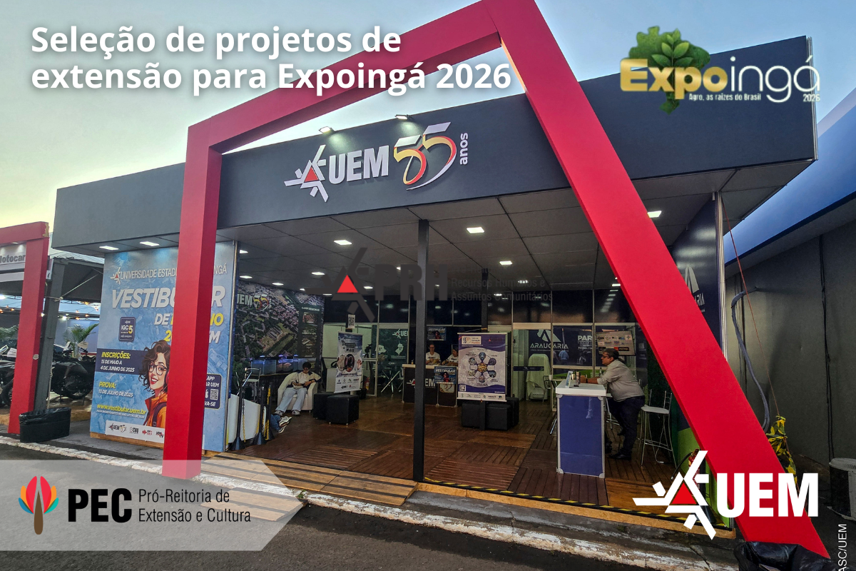 Projetos de P&oacute;s-gradua&ccedil;&atilde;o tamb&eacute;m estar&atilde;o naExpoing&aacute; 2026