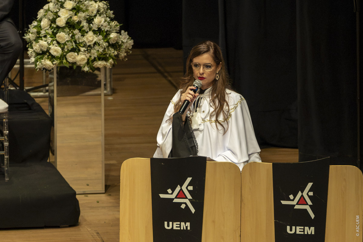 Gisele Mendes e Geovanio Rossato assumem a Reitoria da UEM para 2026-2030