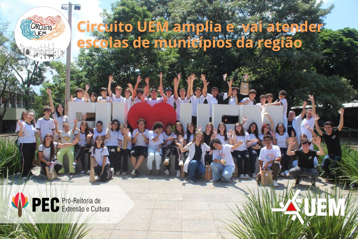 Circuito UEM amplia e tamb&eacute;m vai atender escolas de munic&iacute;pios da regi&atilde;o