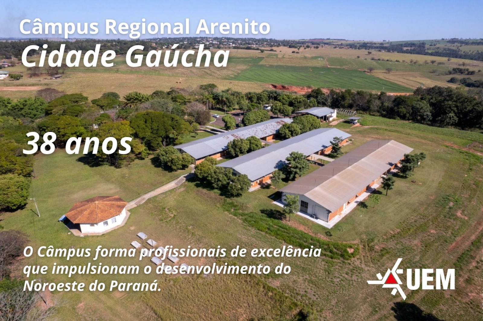 C&acirc;mpus do Arenito completa 38 anos de excel&ecirc;ncia e protagonismo regional