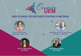 Conexão UEM homenageia Previdelli em programa ao vivo com ex-reitora