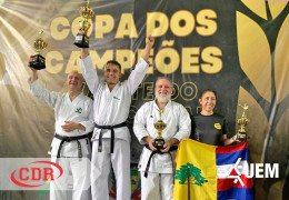 Karatê da UEM conquista 48 medalhas na final do Campeonato Paranaense