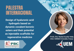 Palestra internacional na UEM aborda hidrogéis para medicina regenerativa
