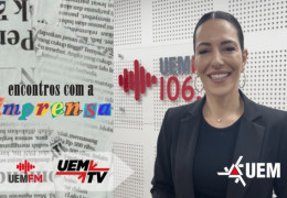 UEM FM recebe Roberta Pitarelli no Encontros com a Imprensa 