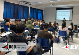 Estudantes de Odontologia fazem atividade de avaliação de rótulos de alimentos