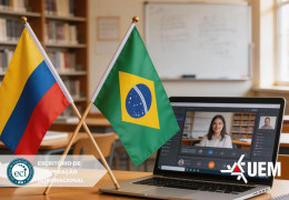 Universidade da Colômbia oferece intercâmbio virtual a estudantes da UEM