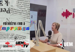 Encontros com a Imprensa recebe Valdete São José na UEM FM