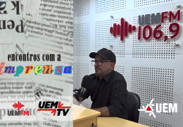 À UEM FM Robson Jardim fala sobre trajetória, bastidores e televisão 