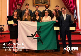Equipe de Direito da UEM conquista vice-campeonato na 4ª Coditech