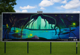 Egressas da UEM coordenam exposição a céu aberto em outdoors de Maringá
