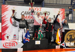 Karatê da UEM conquista 72 medalhas na 1ª Etapa do Paranaense 2026 