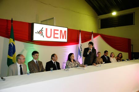 Reitor da UEM abre oficialmente o evento